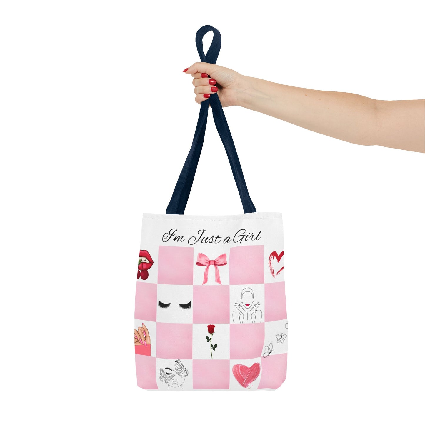 Just a Girl Tote Bag