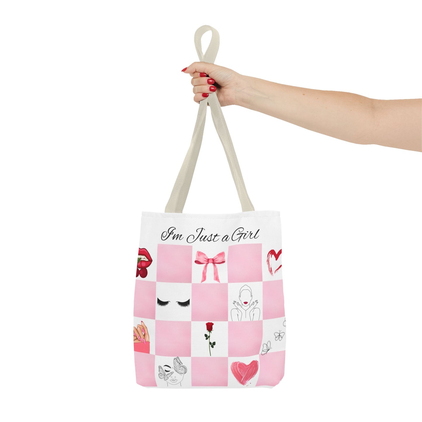 Just a Girl Tote Bag