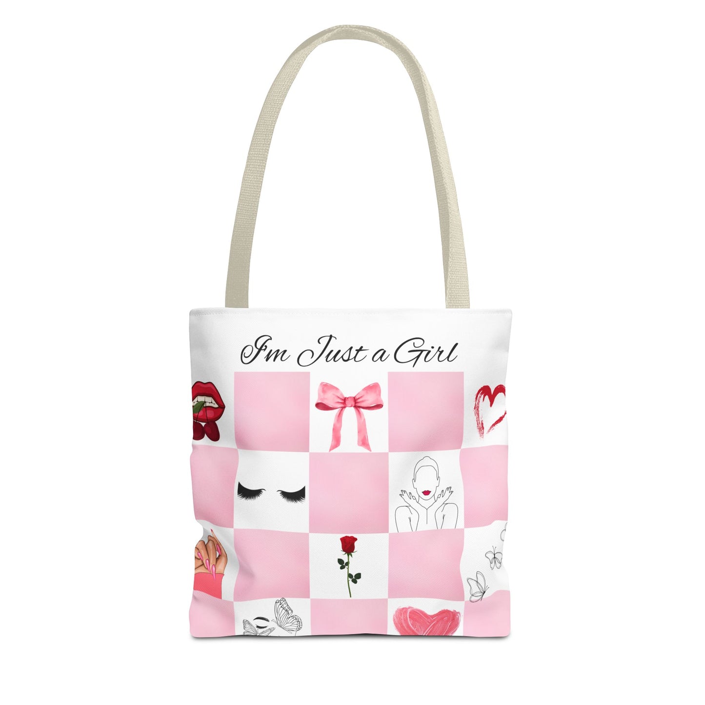 Just a Girl Tote Bag