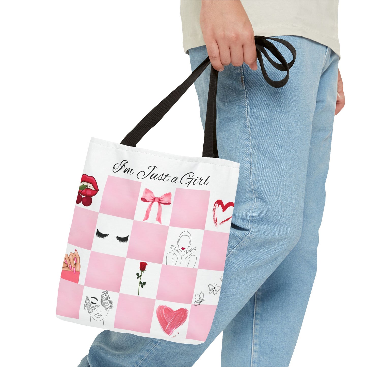 Just a Girl Tote Bag