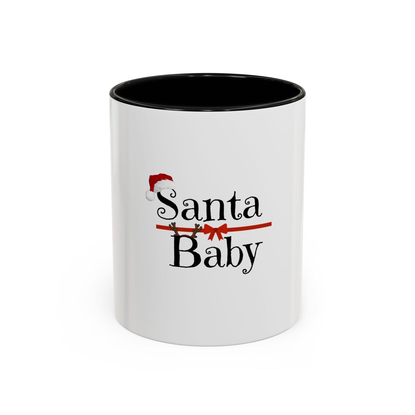 Santa Baby Accent  Mug 11oz
