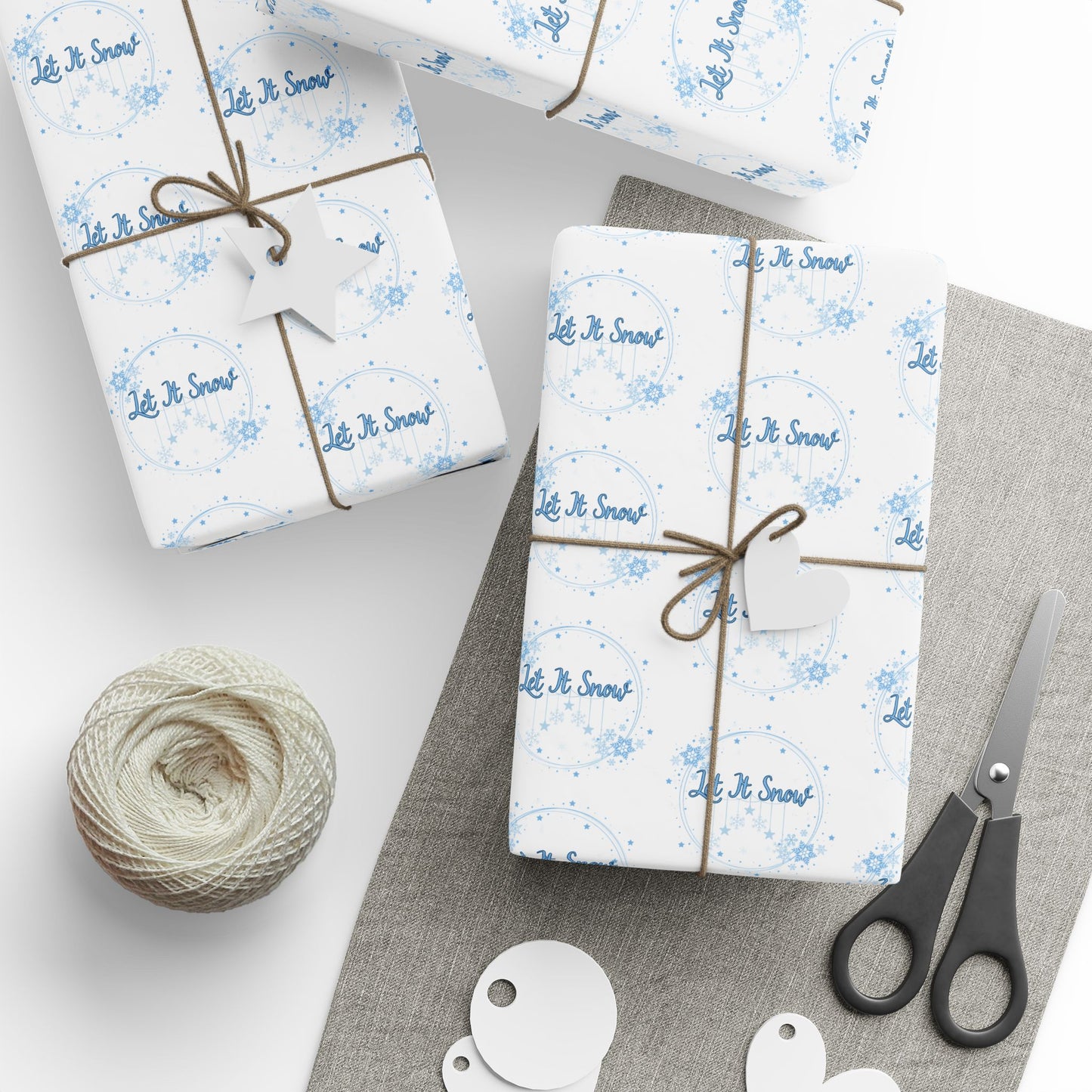 Let It Snow Wrapping Paper