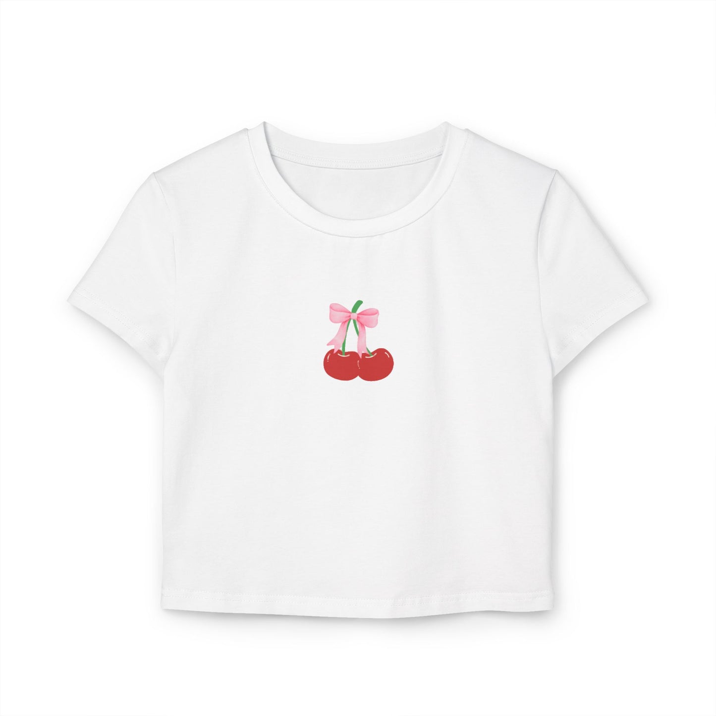Simple Cherry Women's Baby Tee