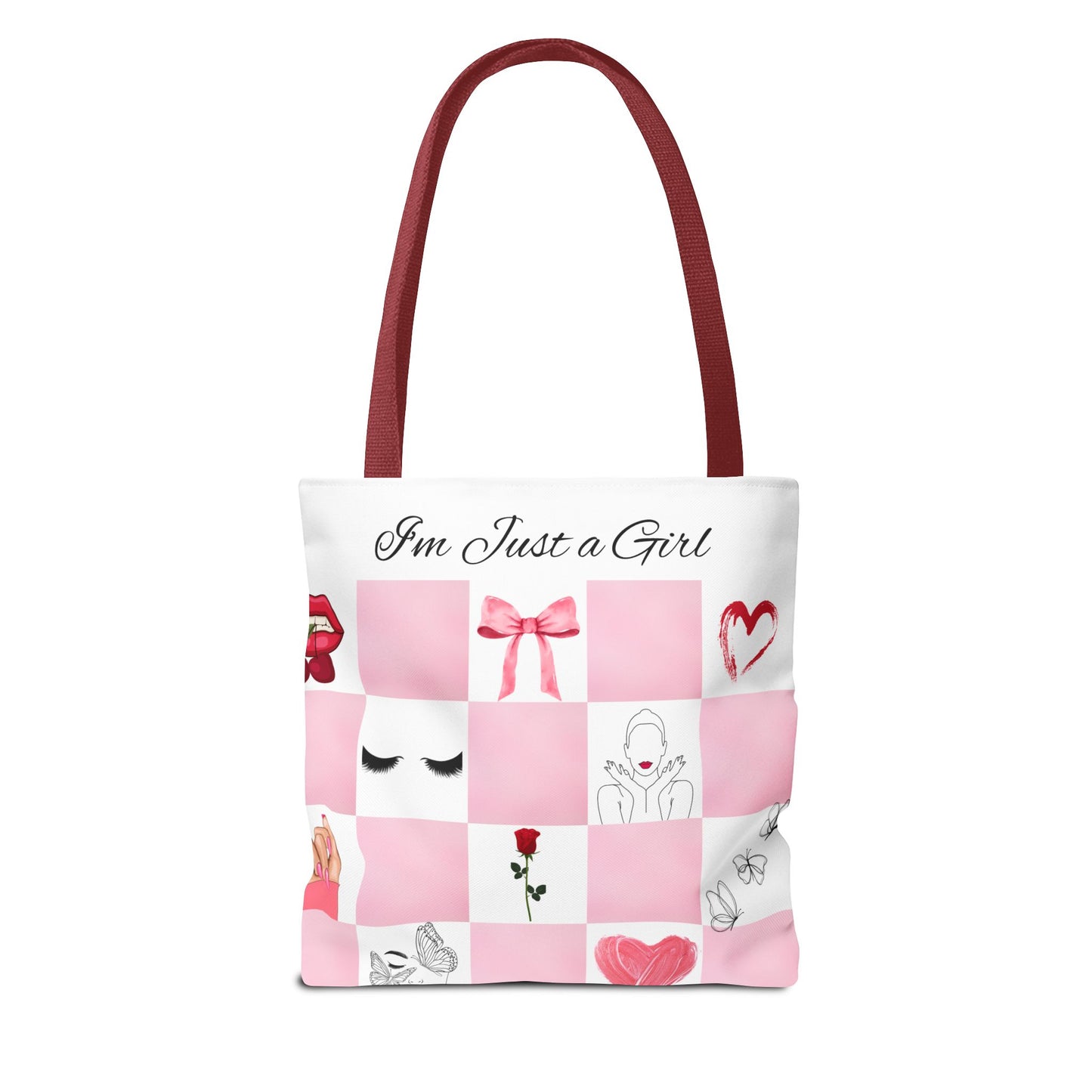 Just a Girl Tote Bag