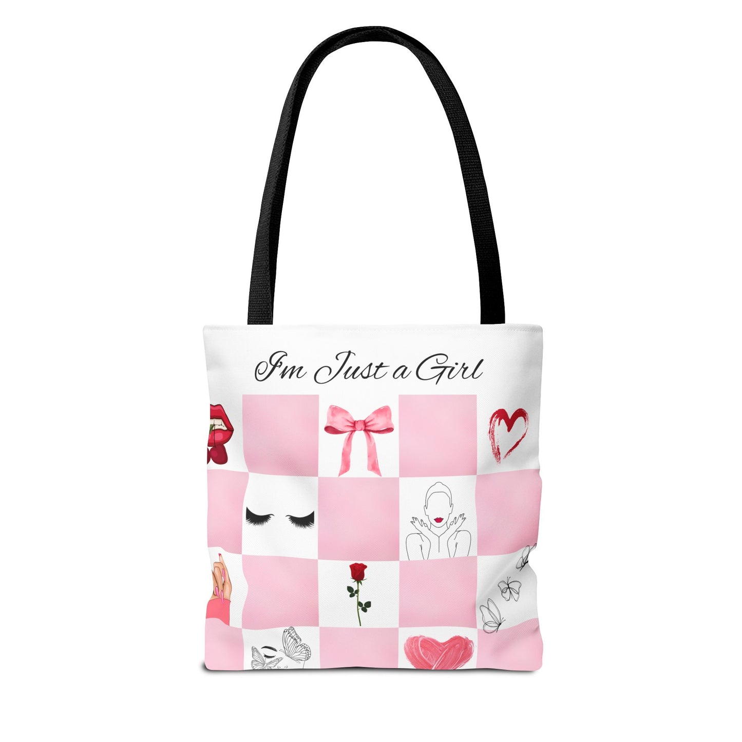 Just a Girl Tote Bag