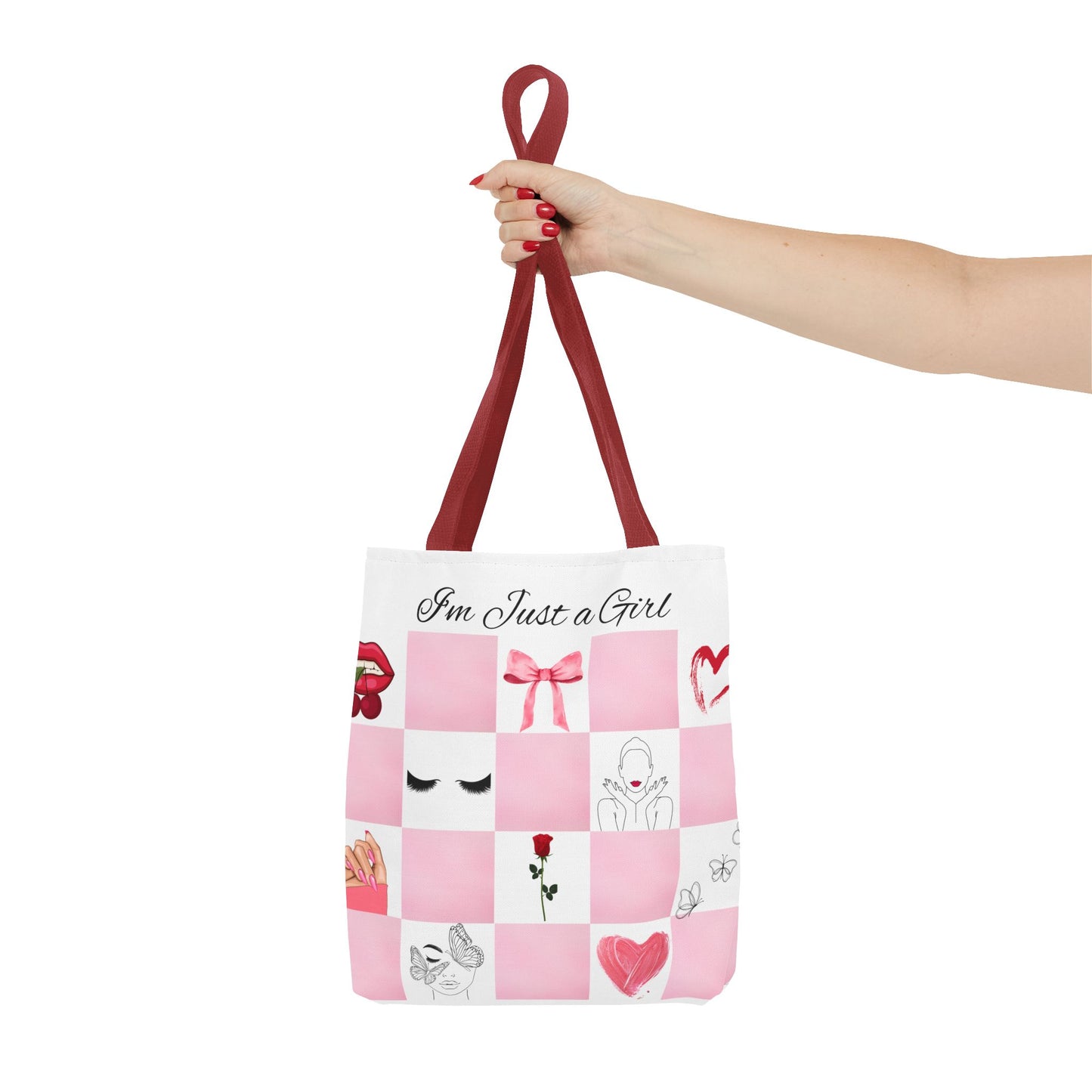 Just a Girl Tote Bag