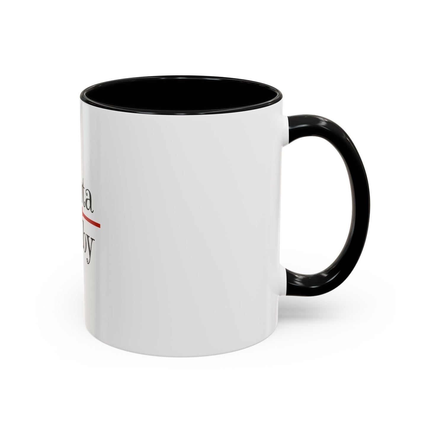 Santa Baby Accent  Mug 11oz