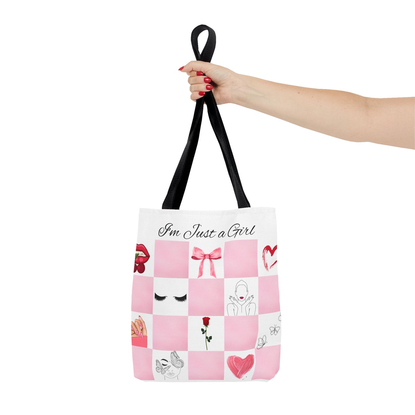 Just a Girl Tote Bag