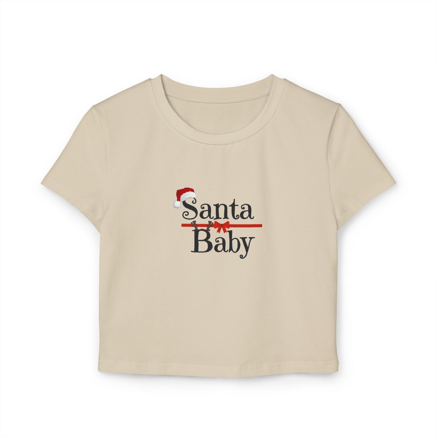 Santa Baby Holiday Baby Tee