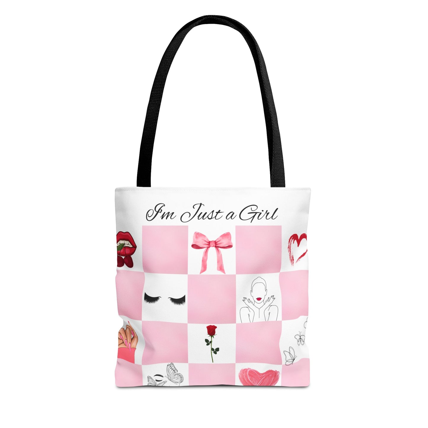 Just a Girl Tote Bag