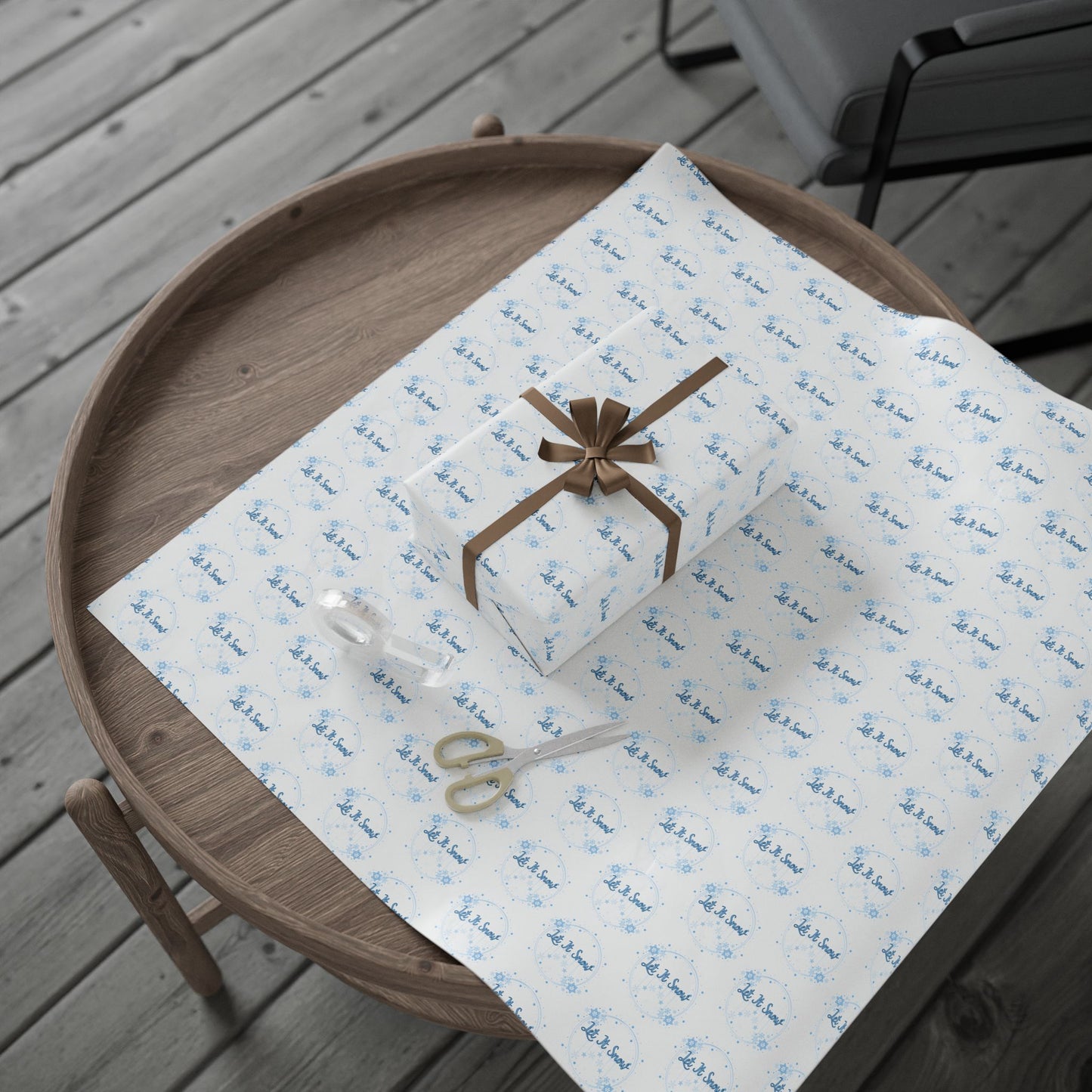 Let It Snow Wrapping Paper