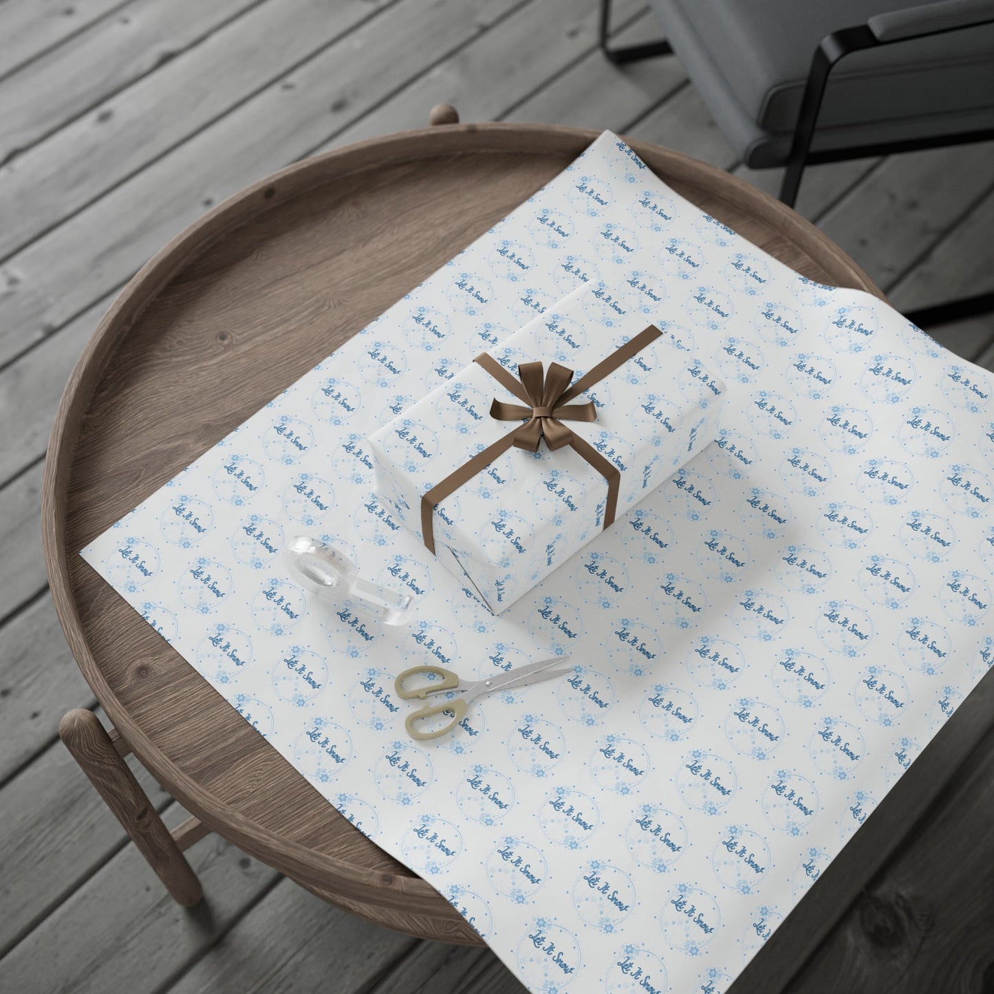 Let It Snow Wrapping Paper