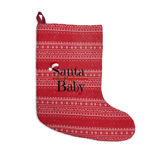 Santa Baby Christmas Stocking