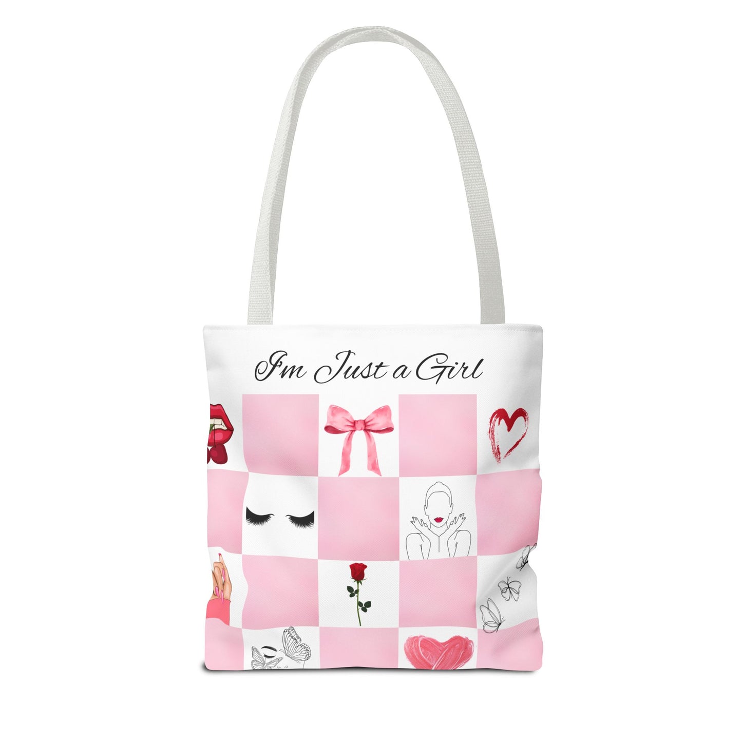 Just a Girl Tote Bag