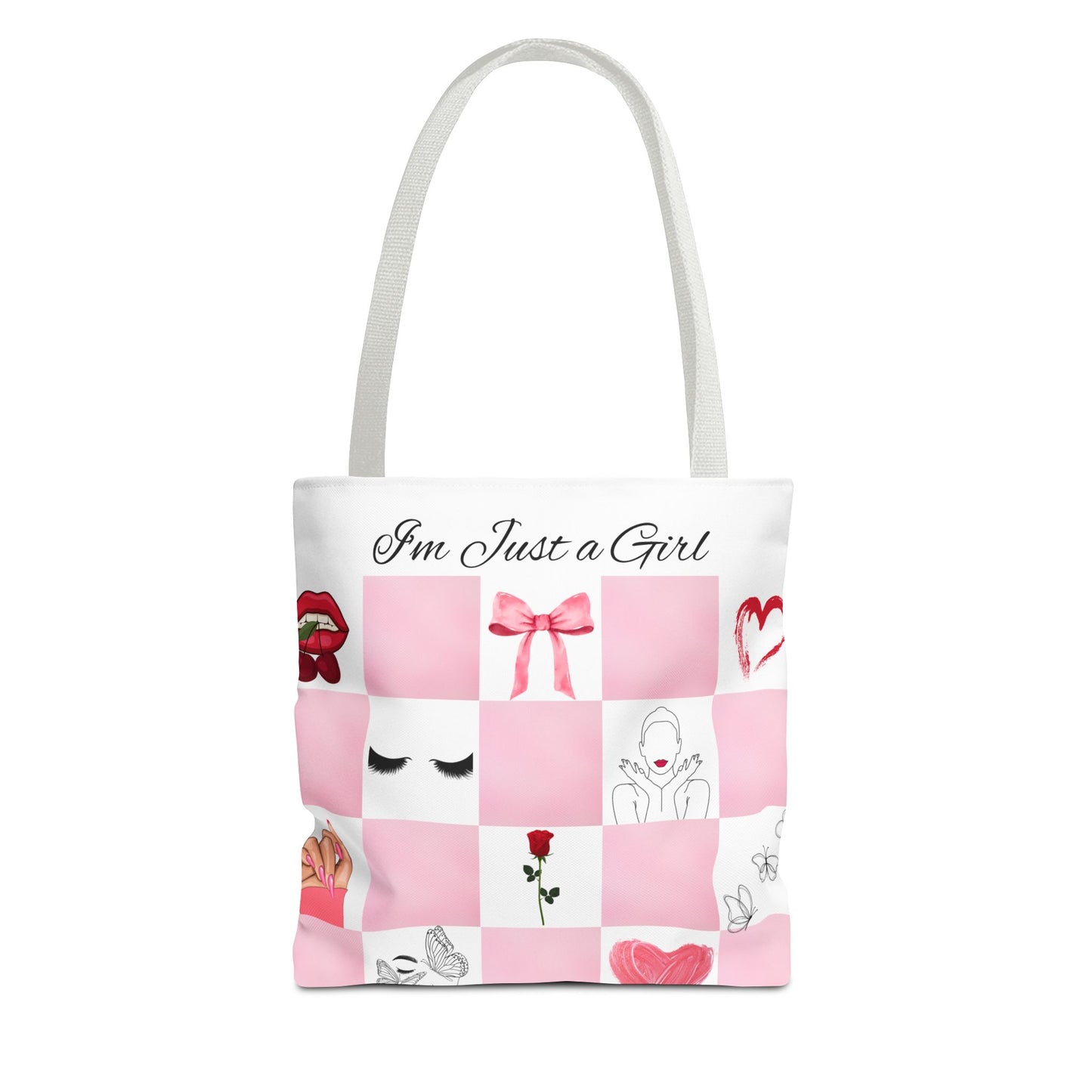 Just a Girl Tote Bag