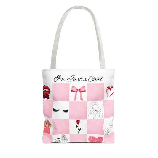 Just a Girl Tote Bag