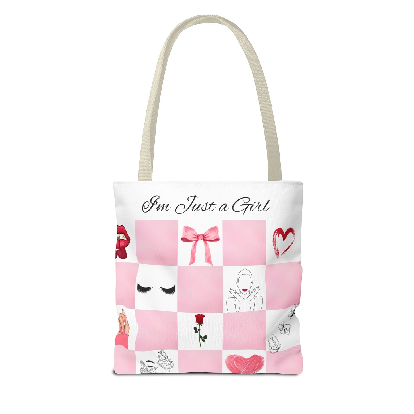 Just a Girl Tote Bag