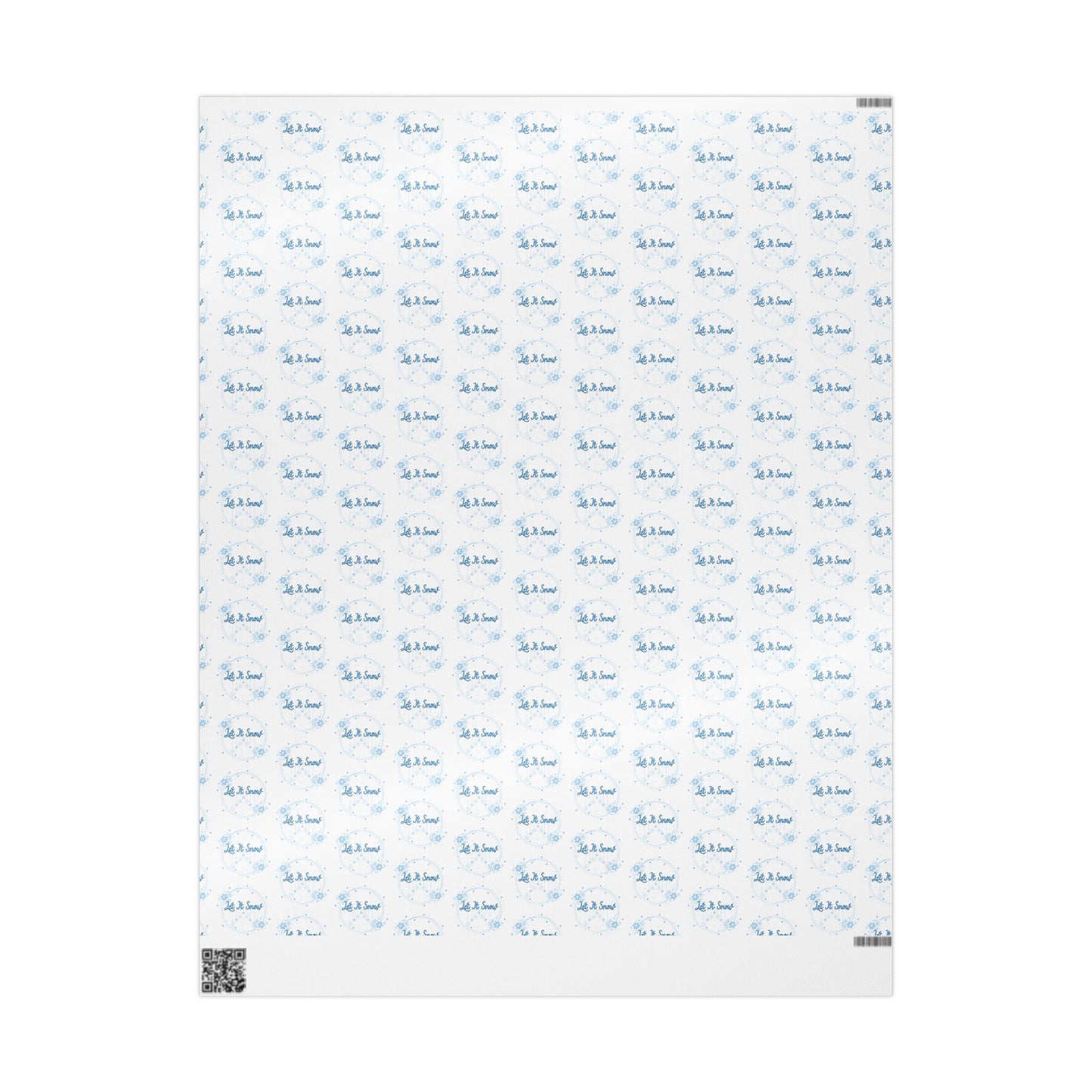 Let It Snow Wrapping Paper