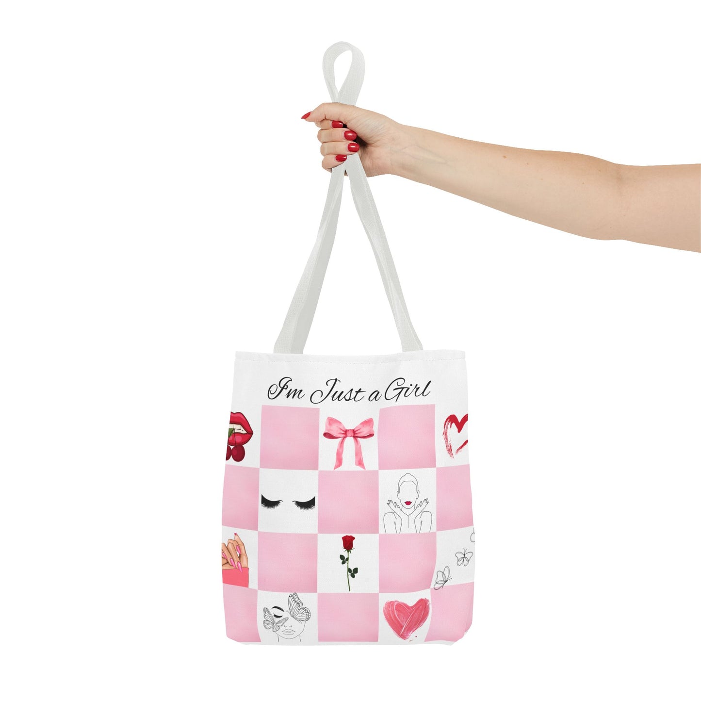 Just a Girl Tote Bag