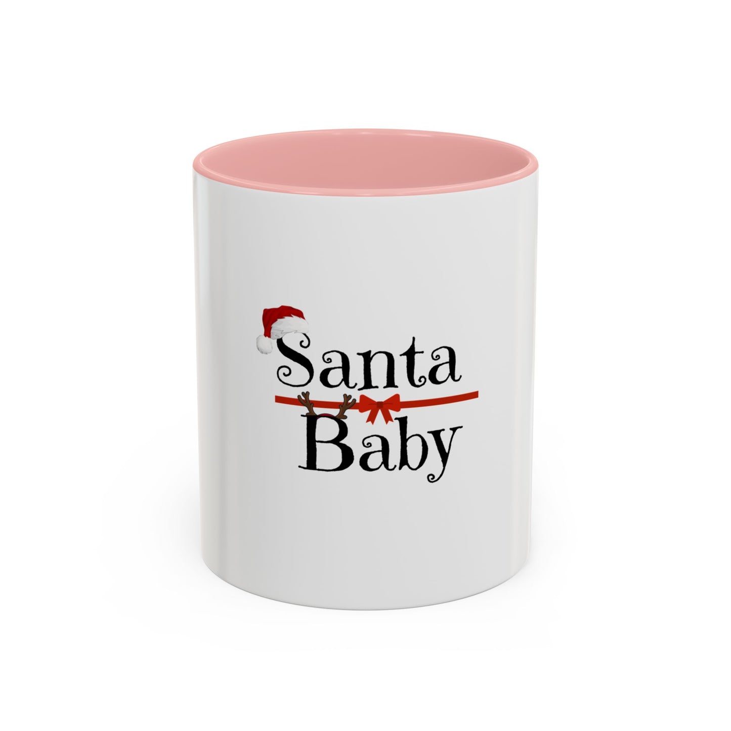 Santa Baby Accent  Mug 11oz