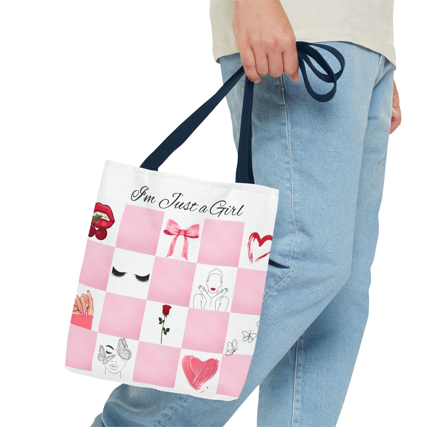 Just a Girl Tote Bag